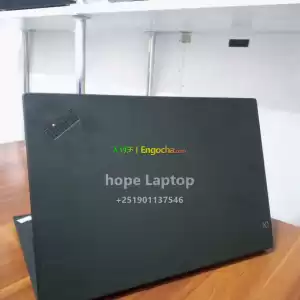 Lenovo Thinkpad X1 carbon  Processor Core i7 with turbo boost 5.0 GHz speed   8th Generat in Ethiopia